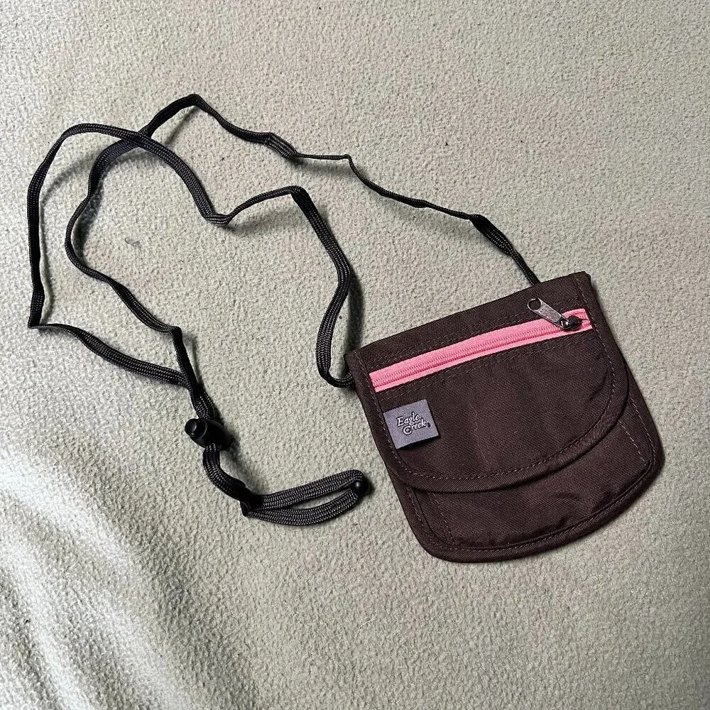 Eagle Creek Small Crossbody Bag Brown/Pink
